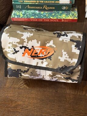 Nerf Camo Roll-Up Pouch Nerf Camo Dart Bag Camouflage - PLUS DARTS